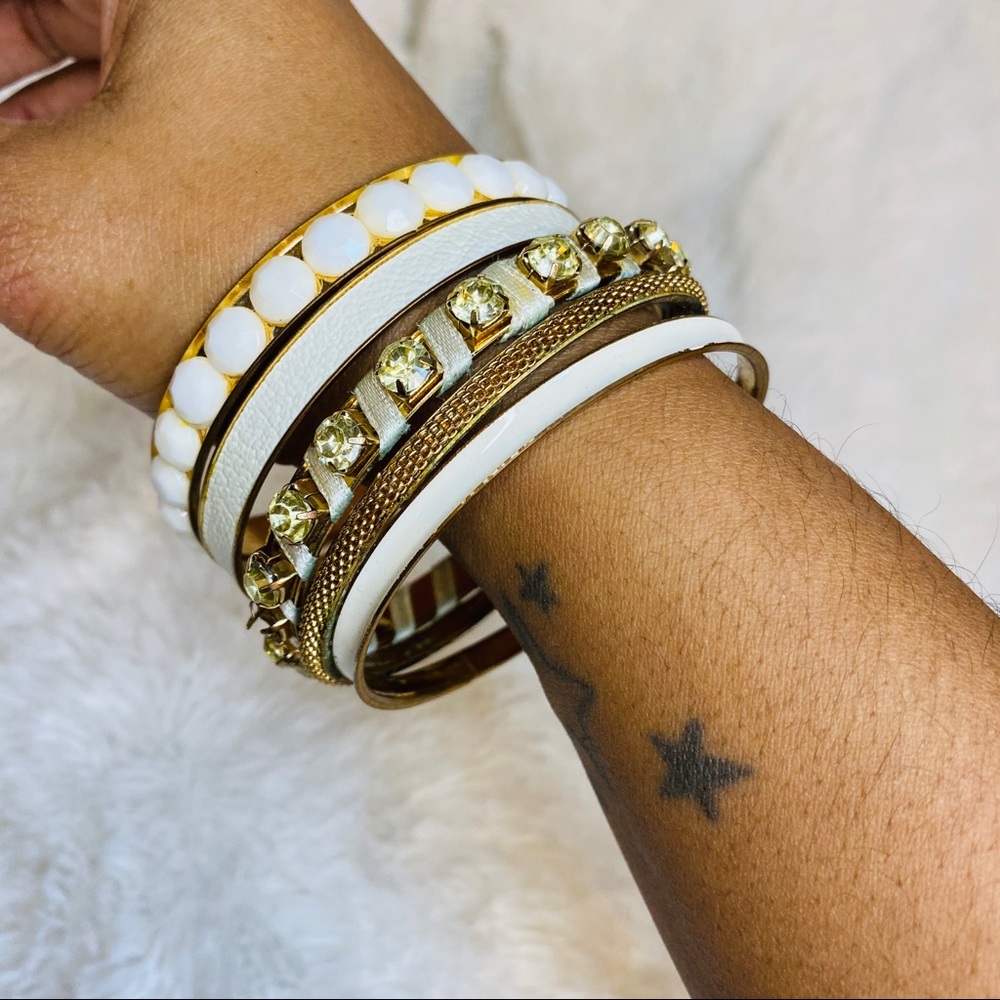 5 Piece Bangle Bracelet Set - Picture 4 of 6